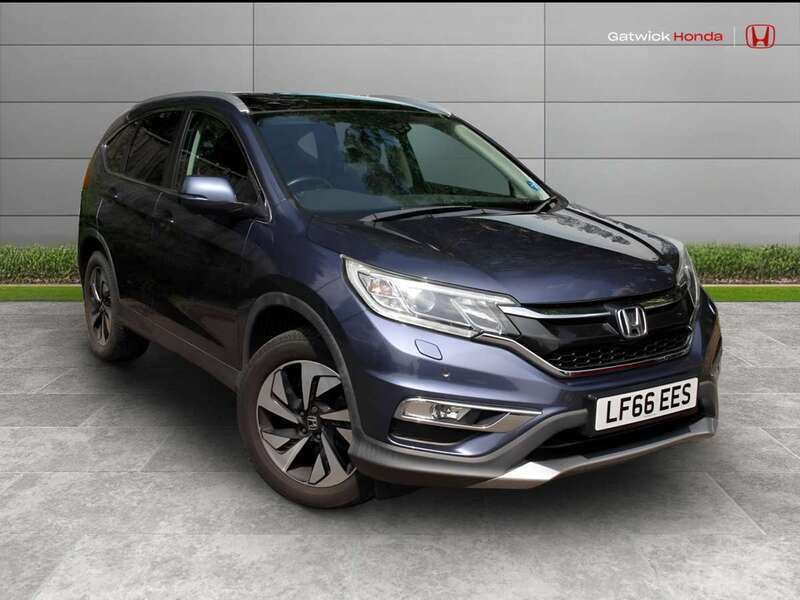 Blue Used 2016 Honda CR-V EX SUV | £14,950 (Fair price) - Image 1/4