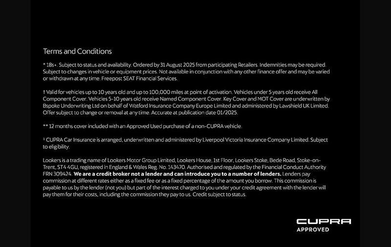 Used Cupra Terramar 148 HP (108 kW) 2025 Blue SUV