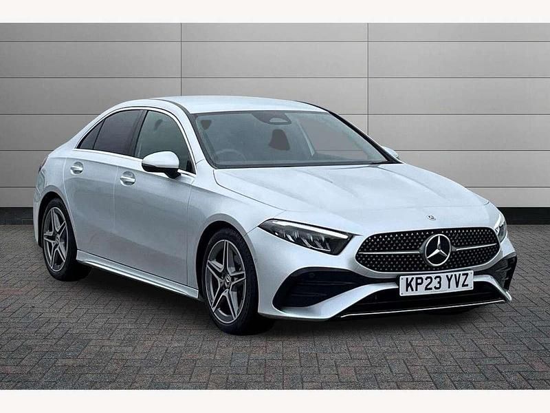 Silver Used 2023 Mercedes A180 Executive Sedan | £23,395 (Good price) - Image 1/2