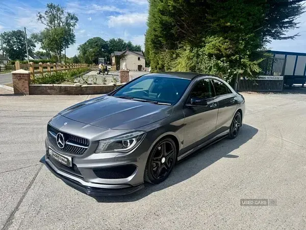 Used Mercedes CLA220 AMG 177 HP (130 kW) 2015 Grey Coupe