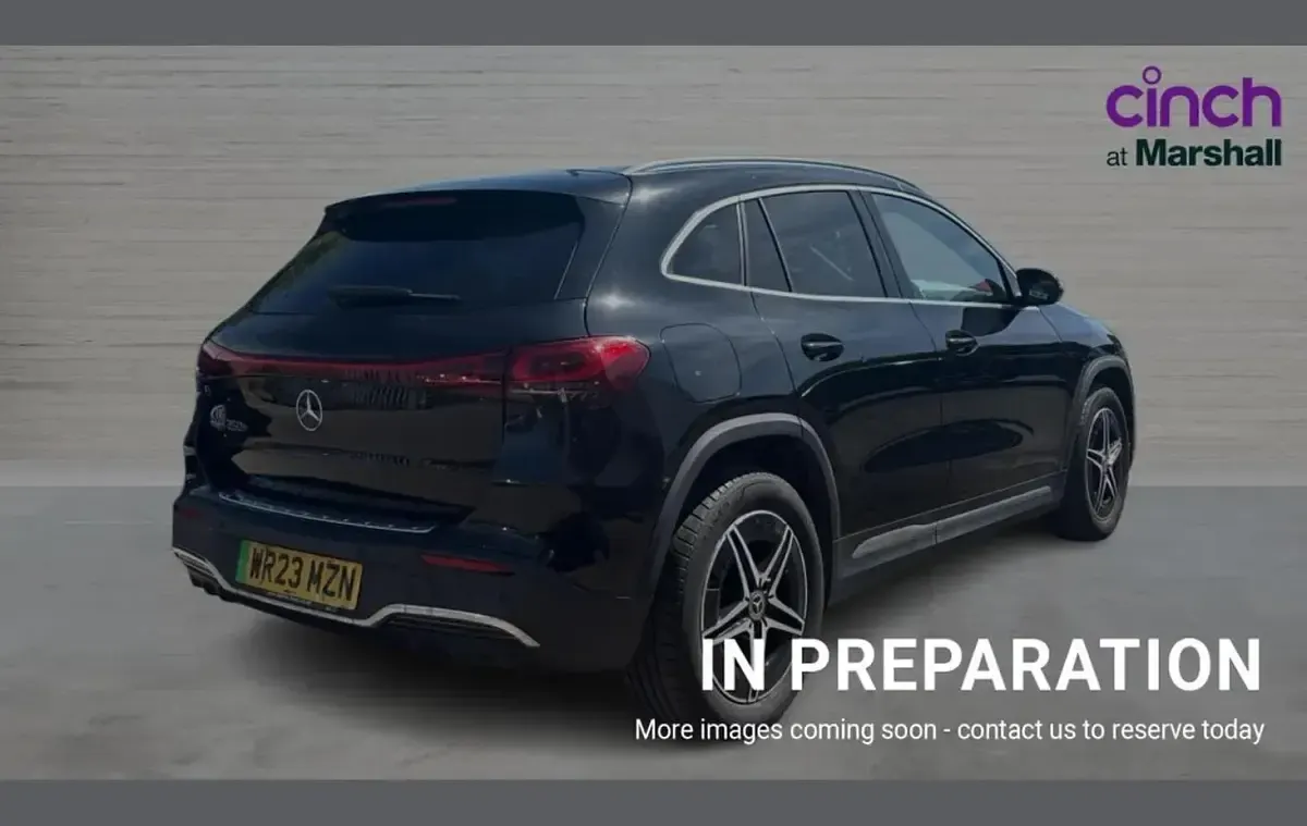 Used Mercedes EQA250+ AMG line 139 kW (190 HP) 2023 Black SUV