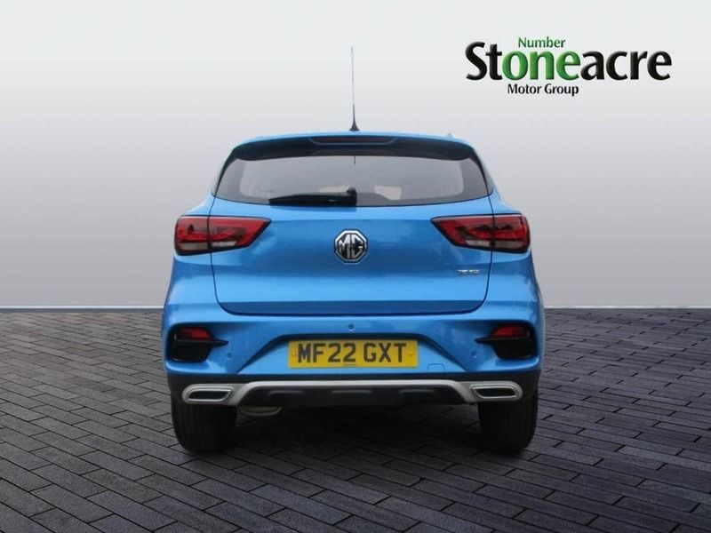 Used MG ZS Excite 106 HP (77 kW) 2022 Blue Sedan