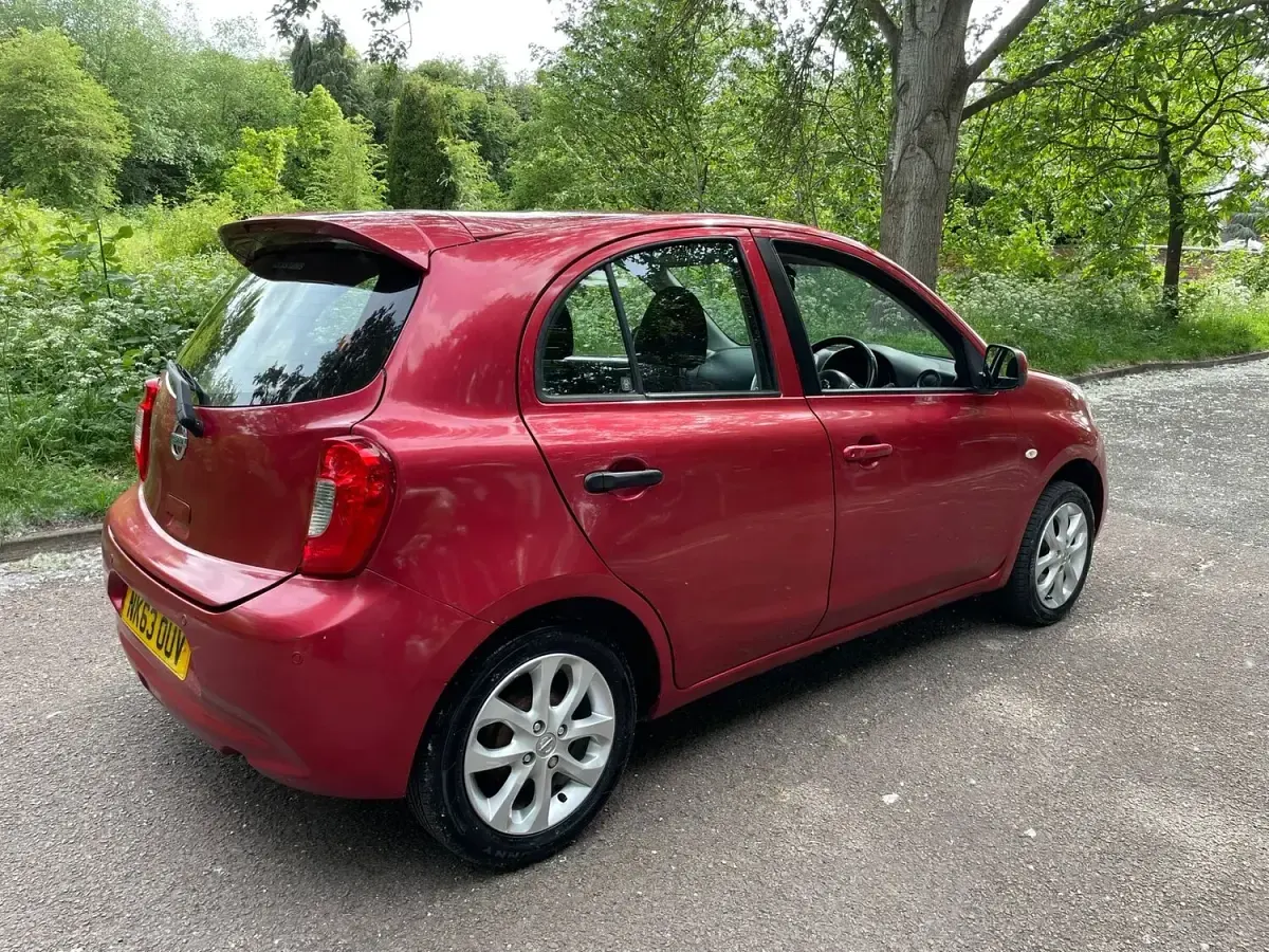 Used Nissan Micra Acenta 2013 Red Hatchback