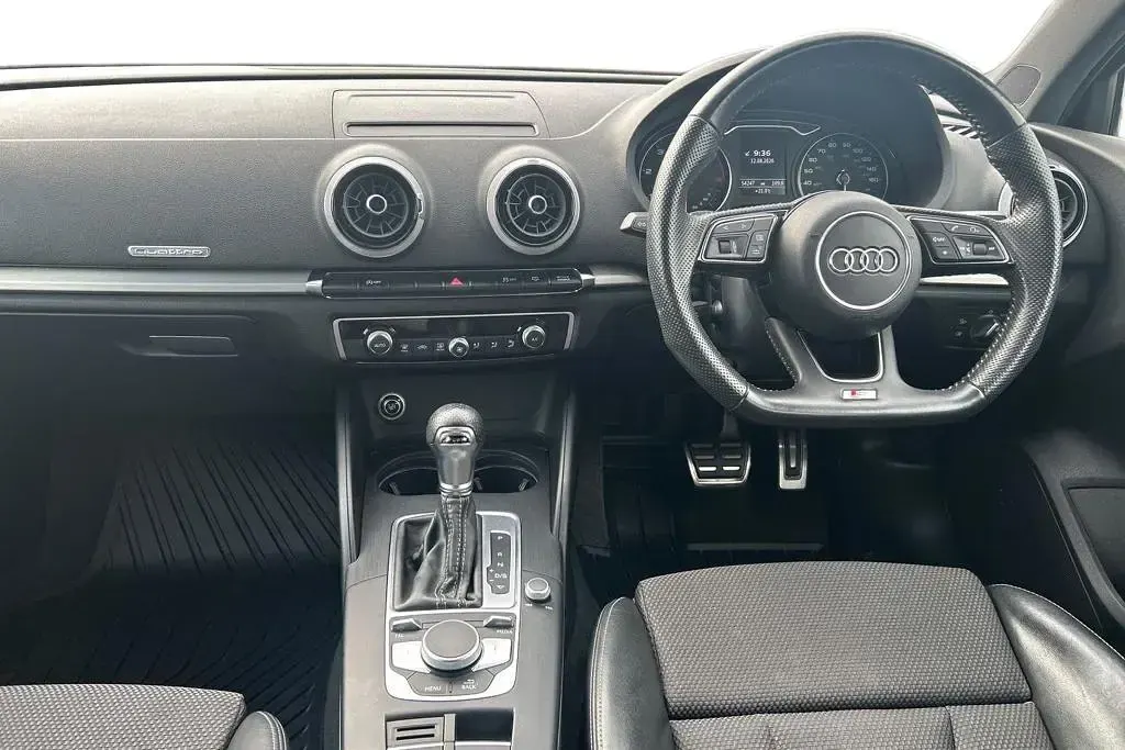 Used Audi A3 Black Edition 184 HP (135 kW) 2017 Black Sedan