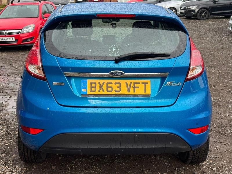 Used Ford Fiesta Zetec 2013 Blue Hatchback