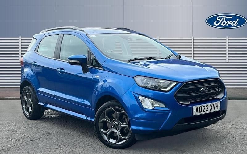 Blue Used 2022 Ford Ecosport ST-Line SUV | £11,332 (Fair price) - Image 1/4