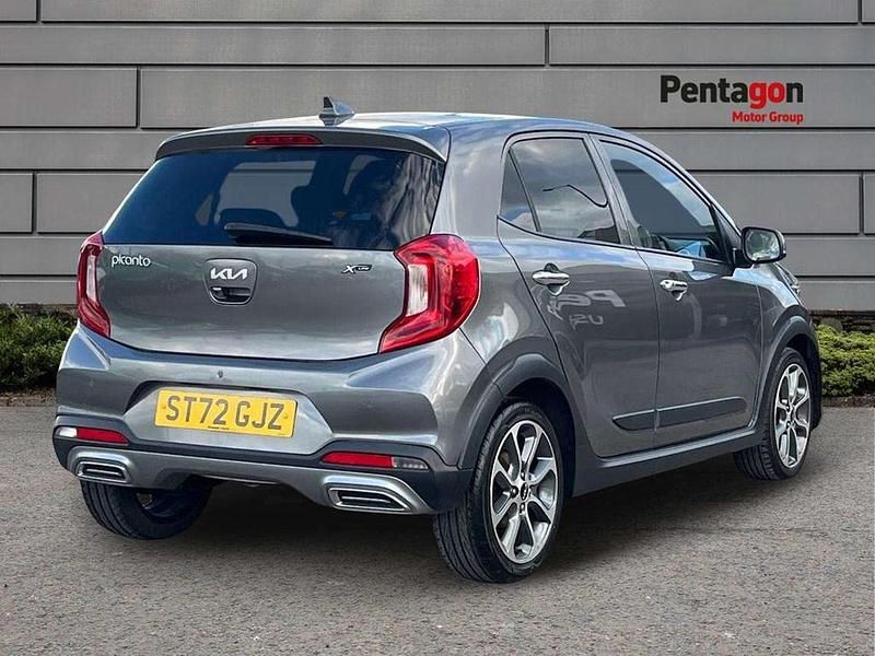 Used Kia Picanto X-Line 65 HP (47 kW) 2023 Grey Hatchback