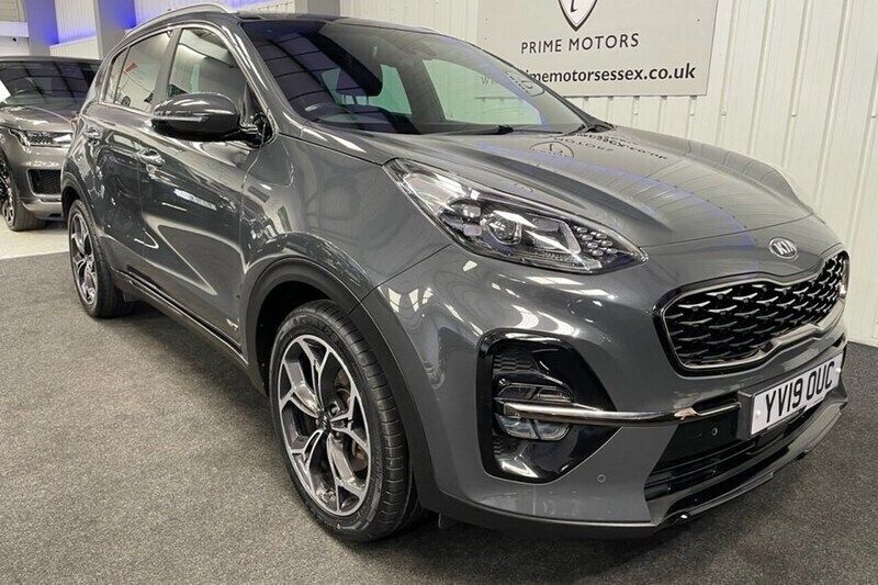 Grey Used 2019 Kia Sportage GT-Line S SUV | £14,749 (Good price) - Image 1/1