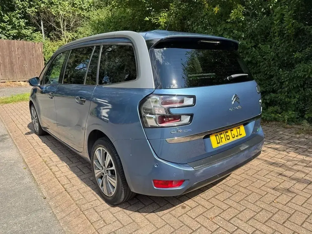 Used Citroën Grand C4 Picasso Exclusive 120 HP (88 kW) 2016 Blue MPV