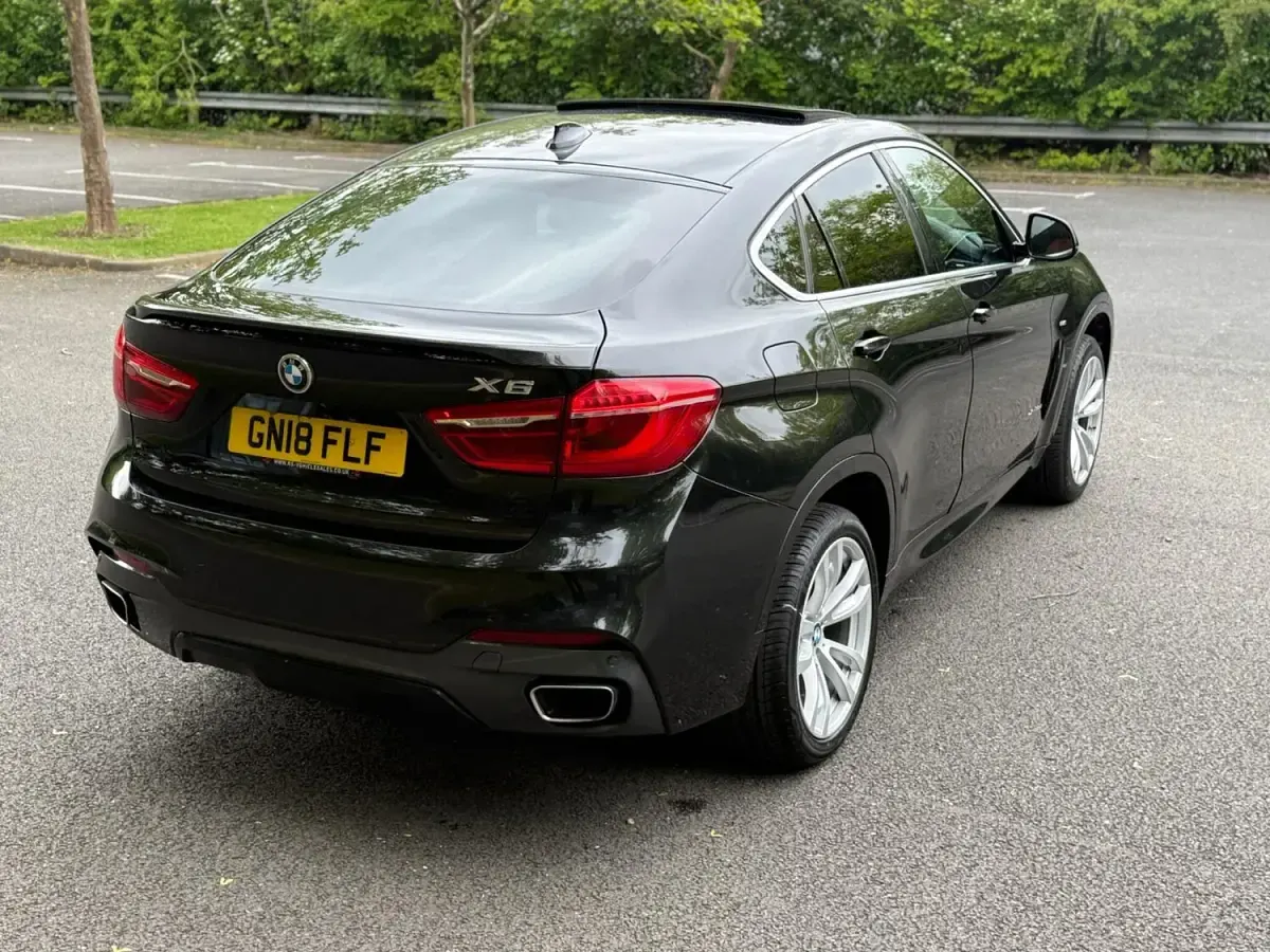 Used BMW X6 M Sport 254 HP (186 kW) 2018 Black SUV