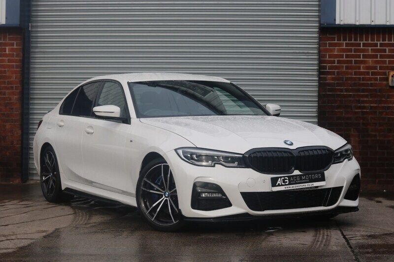White Used 2021 BMW 320 M Sport Sedan | £22,490 (Fair price) - Image 1/4