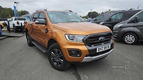 Orange Used 2023 Ford Ranger Wildtrack Pickup | £28,499 (Super price) - Image 1/4