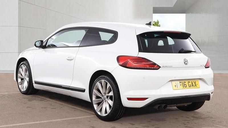 Begagnad VW Scirocco GT 2016 Vit Sportkupé