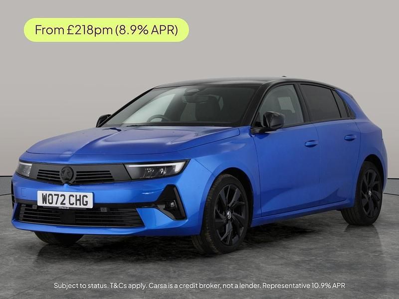 Used Vauxhall Astra GS Line 130 HP (95 kW) 2023 Blue Hatchback