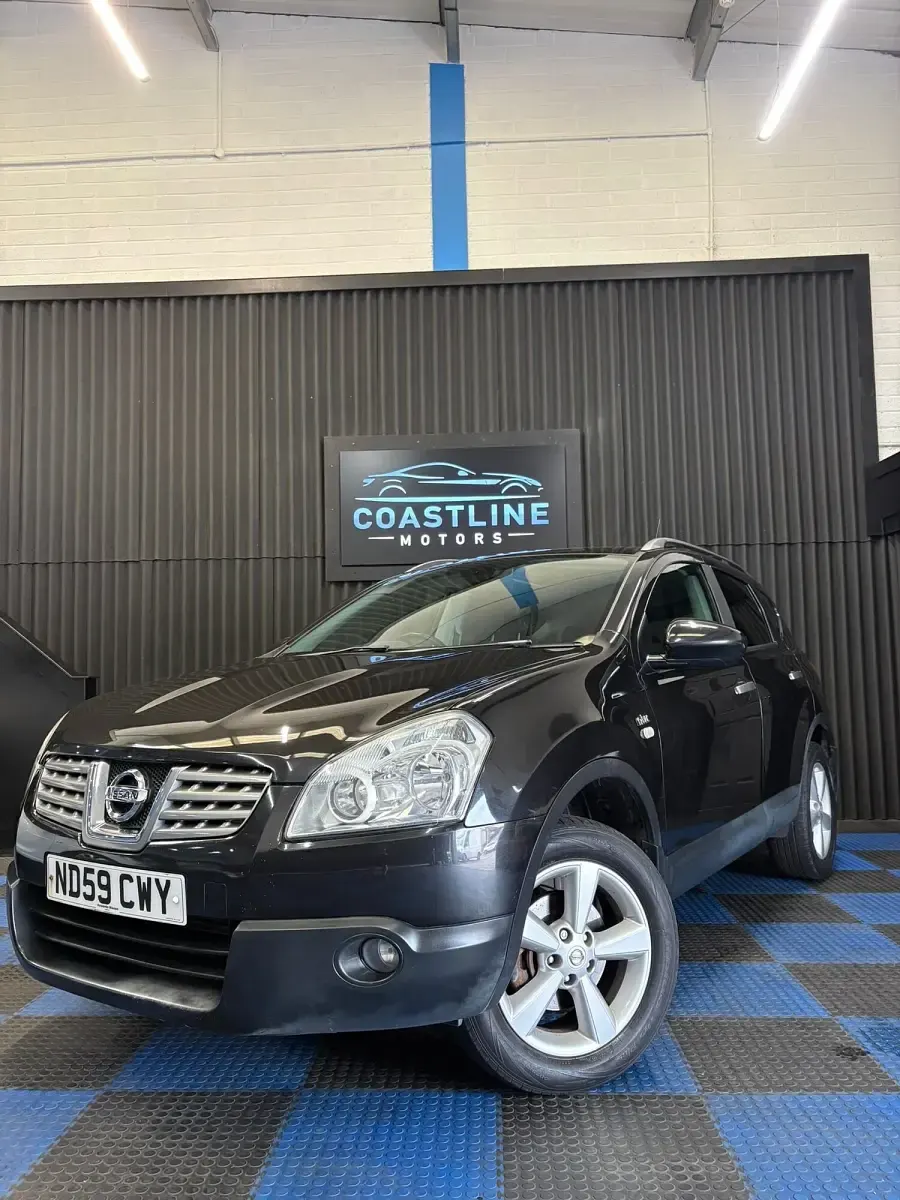 Usado Nissan Qashqai N-TEC 110 CV (80 kW) 2009 Negro SUV