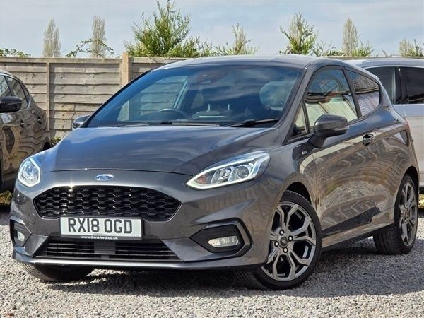 Grey Used 2018 Ford Fiesta ST-Line Hatchback | £8,790 (Fair price) - Image 1/1