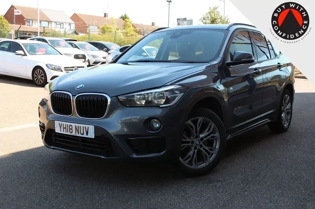 Used BMW X1 Sport Line 150 HP (110 kW) 2018 Grey SUV