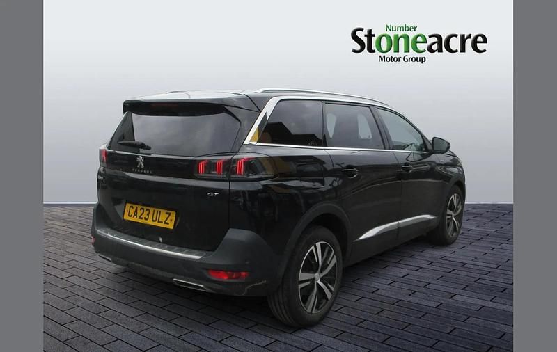 Used Peugeot 5008 GT-line 130 HP (95 kW) 2023 Black SUV