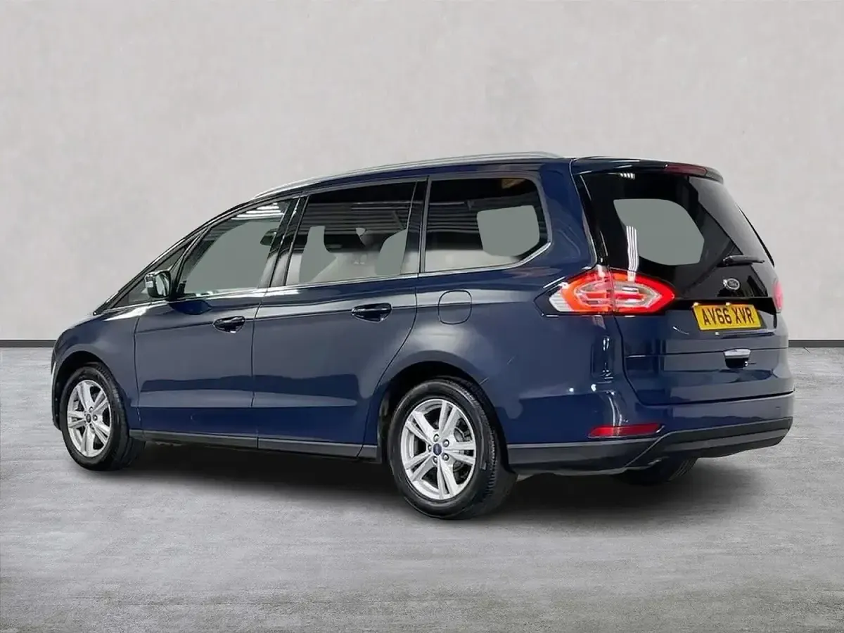 Used Ford Galaxy Titanium 150 HP (110 kW) 2017 Blue MPV