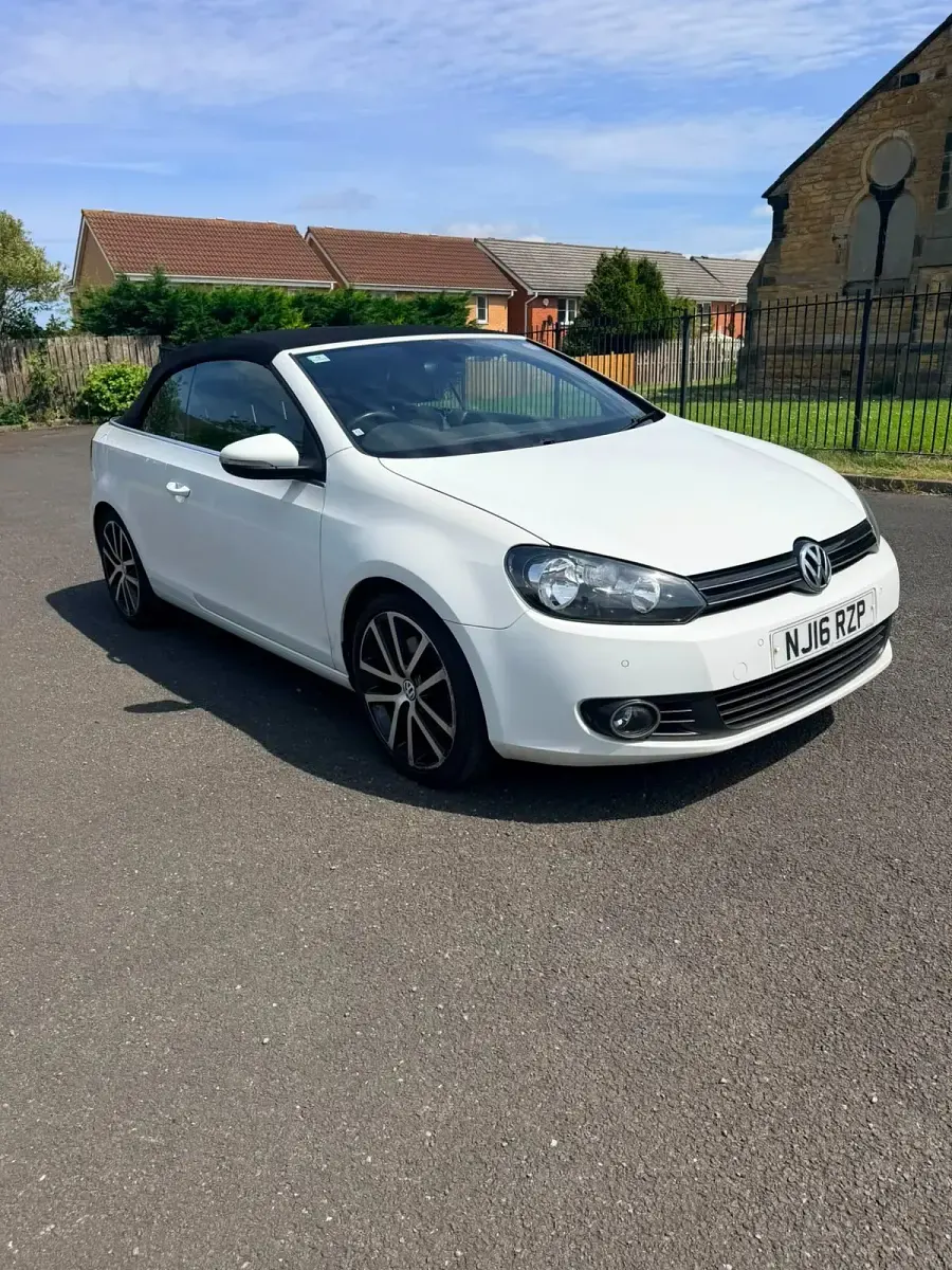 Used VW Golf Cabriolet GT 2016 White Cabriolet