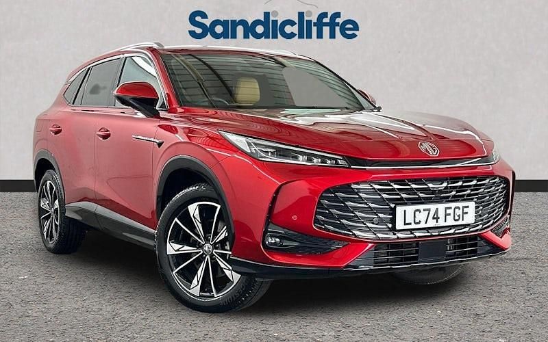 Tri coat dynamic red Used 2024 MG HS Trophy SUV | £21,479 - Image 1/4