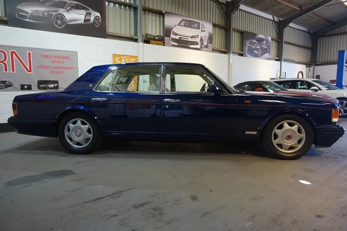 Used Bentley Turbo R 389 HP (286 kW) 1997 Blue Sedan