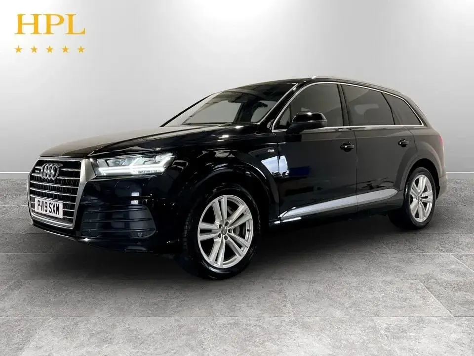 Używany Audi Q7 S-Line 231 KM (169 kW) 2019 Czarny SUV