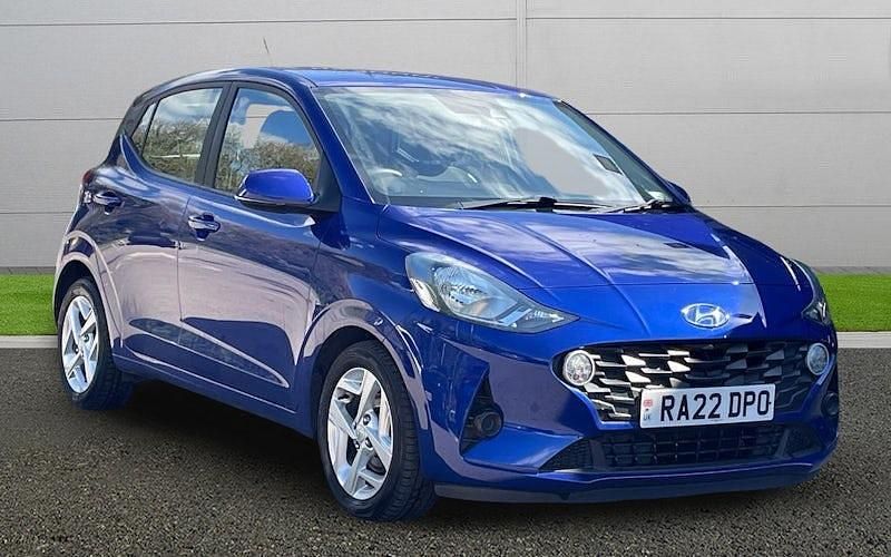 Used Hyundai i10 SE 84 HP (61 kW) 2022 Blue Hatchback