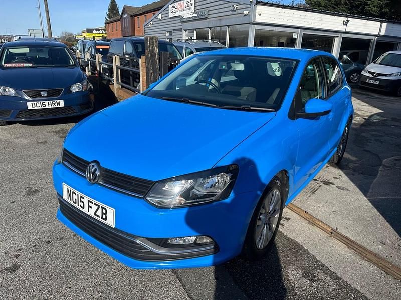 Used VW Polo SE 2015 Blue Hatchback