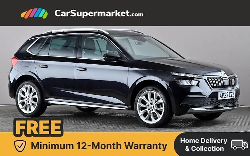 Black Used 2021 Skoda Kamiq SE L SUV | £14,497 (Fair price) - Image 1/4