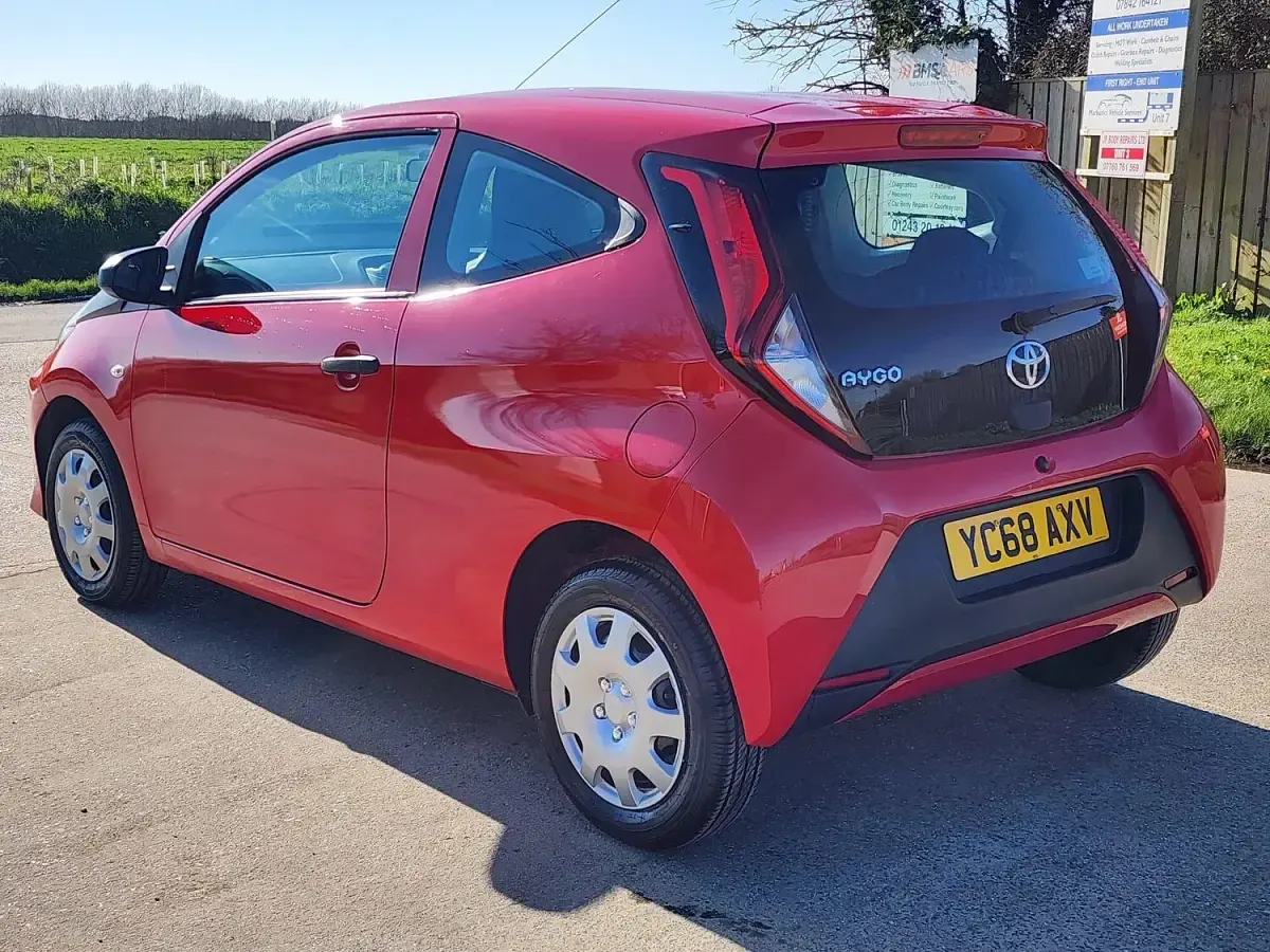 Used Toyota Aygo 2018 Red Hatchback