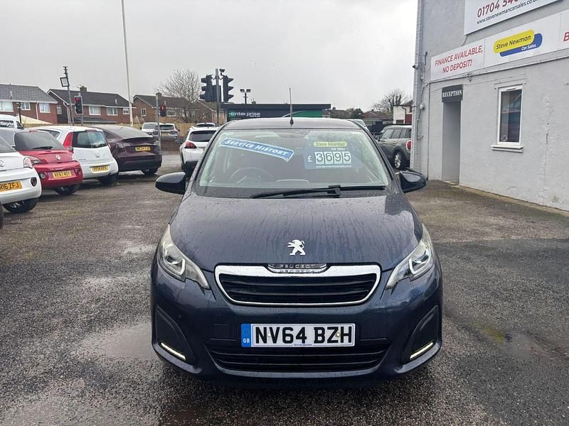 Used Peugeot 108 Active 68 HP (50 kW) 2014 Blue Hatchback