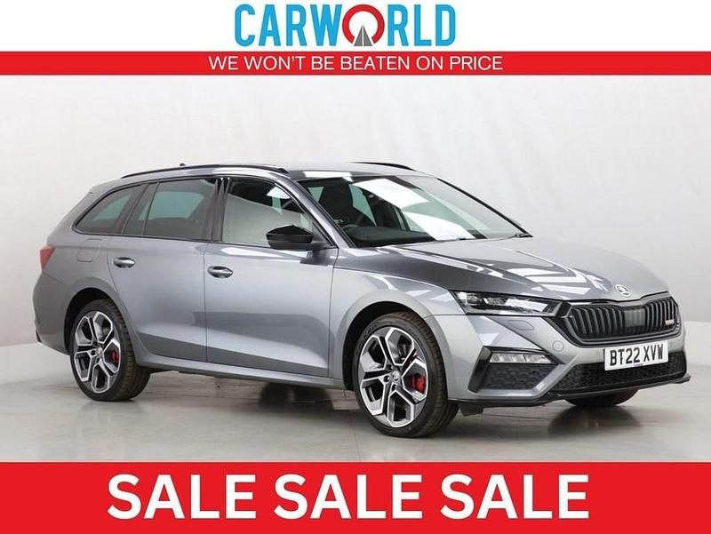 Grey Used 2022 Skoda Octavia vRS Estate | £19,700 - Image 1/3