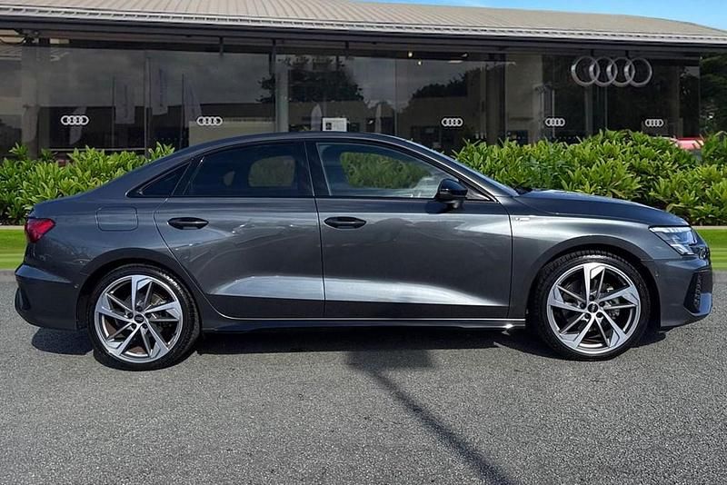 Used Audi A3 Black Edition 150 HP (110 kW) 2024 Grey Sedan