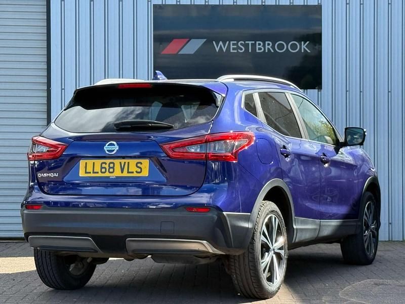 Used Nissan Qashqai N-Connecta 115 HP (84 kW) 2018 Blue SUV