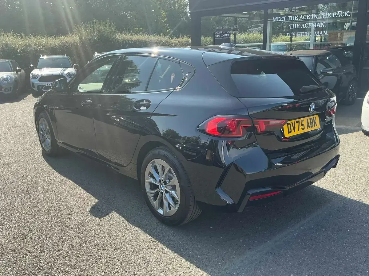 Used BMW 120 Sport Line 2025 Black Hatchback