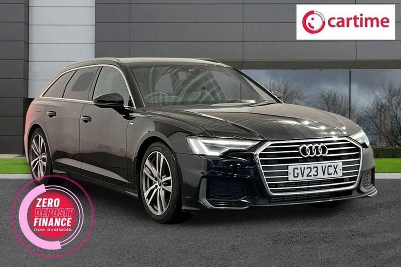 Black Used 2023 Audi A6 S-Line Estate | £27,990 (Good price) - Image 1/4