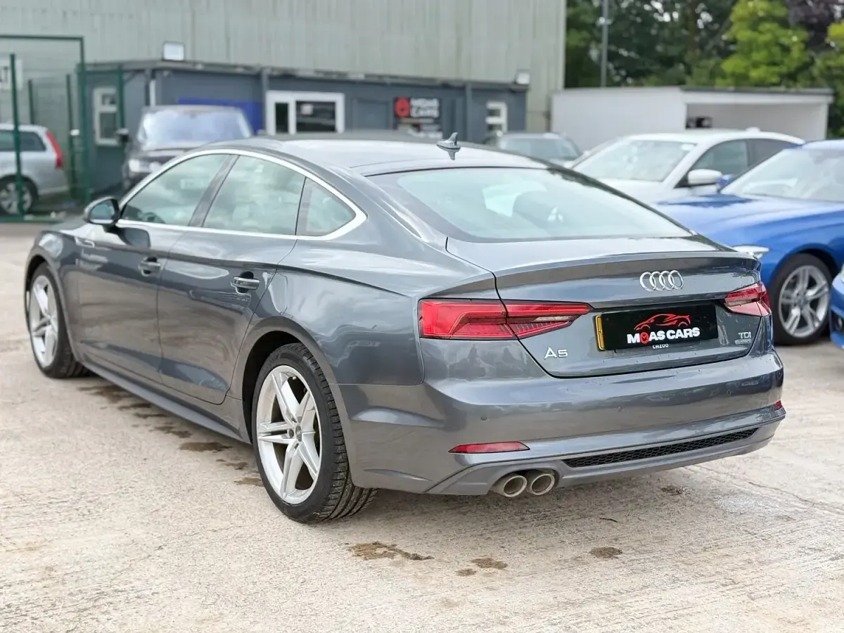 Used Audi A5 Sportback S-Line 190 HP (139 kW) 2017 Grey Hatchback