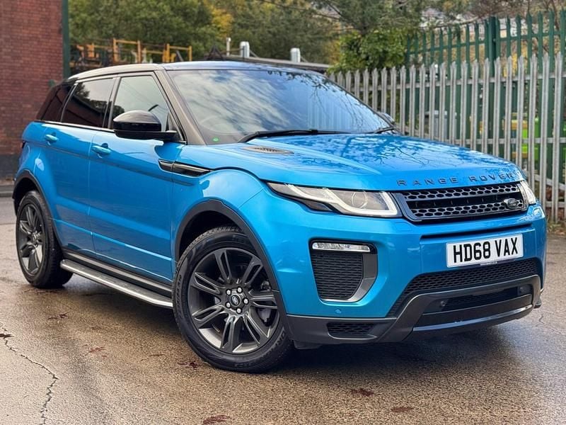 Blue Used 2019 Land Rover Range Rover evoque Landmark SUV | £14,995 (Good price) - Image 1/4