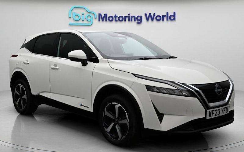 Used Nissan Qashqai N-Connecta 190 HP (139 kW) 2023 White SUV