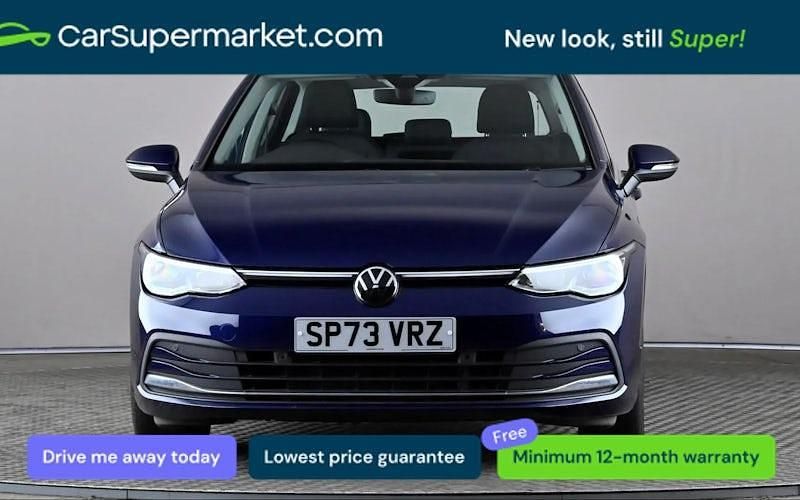 Used VW Golf VIII Style 150 HP (110 kW) 2023 Blue Hatchback