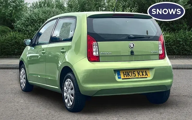 Used Skoda Citigo SE 60 HP (44 kW) 2015 Green Hatchback