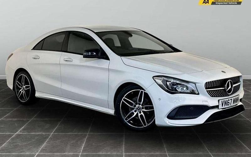 White Used 2017 Mercedes CLA180 AMG line Sedan | £12,795 (Fair price) - Image 1/2