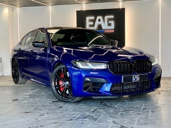 Blue Used 2023 BMW M5 Competition Edition Sedan | £65,995 (Fair price) - Image 1/1