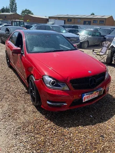 Used Mercedes C250 2012 Red Sedan