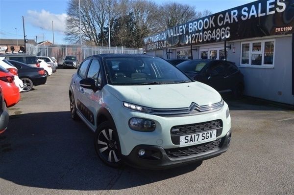 Green Used 2017 Citroën C3 Feel Hatchback | £6,695 (Fair price) - Image 1/1