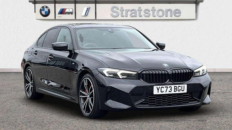 Black Used 2023 BMW 320 M Sport Sedan | £31,499 (Expensive) - Image 1/3