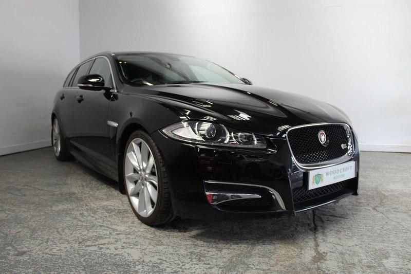 Used Jaguar XF Sportbrake Portfolio 276 HP (202 kW) 2013 Black Estate