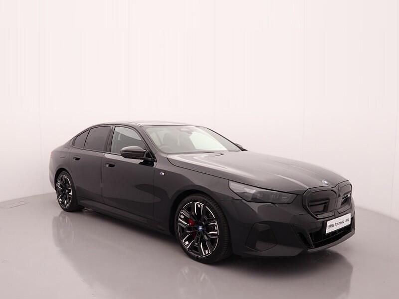 Black Used 2023 BMW i5 Comfort Edition Sedan | £57,490 (Fair price) - Image 1/4
