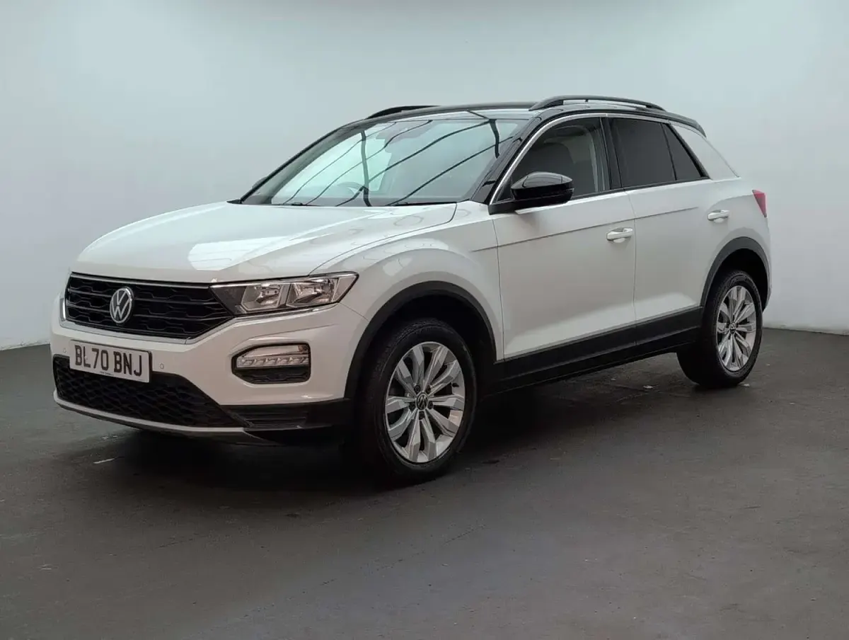 Used VW T-Roc SE 150 HP (110 kW) 2021 White SUV